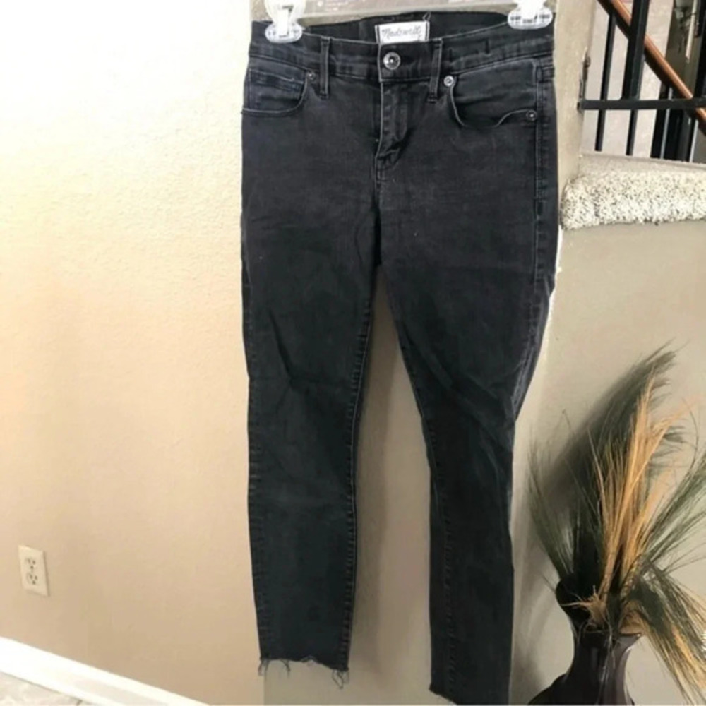 Madewell Skinny Skinny Pale GrayJeans  size 25